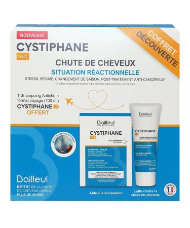 Cystiphane Hair & Nail Pack 120 Pills + Anti-Hair Shampoo 100 Ml