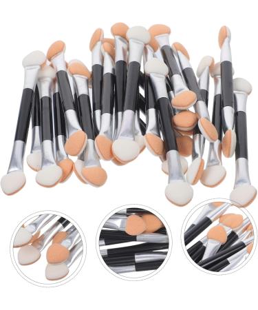 AUTSUPPL 24pcs Eyeshadow Brush Kit Smudge Eye Brush Sponge Tip Makeup Eye Cream Brush Colorful 7cm Colorful - Buy Online on GoSupps.com