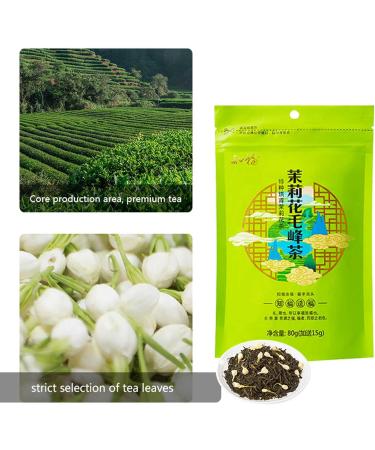 95G Jasmine Tea the Fragrance Is Better Mature and Full Household Drinking Tea Teeth Are Fragrant Suitable for Daily Work and Gifts for Family and Friends - Buy Online on GoSupps.com