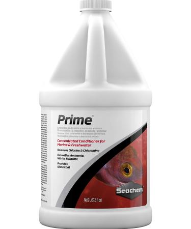 Seachem Prime Fresh and Saltwater Conditioner - Chemical Remover and Detoxifier