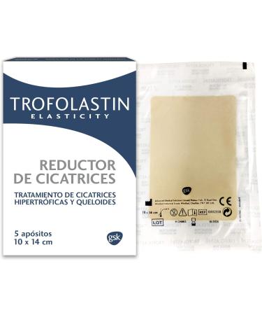 Trofolastin Scar Reducer 5 Patches 10x14cm - Effective Scar Treatment - Buy Online on GoSupps.com