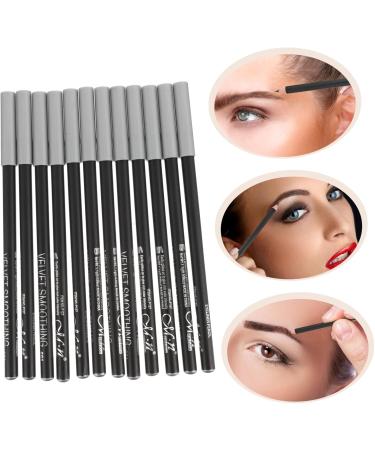 Healeved 12pcs Black Eyeliner 1 Eyeliner Black Girl Eyeliner Pencil Highlighter Eyeliner Pen Makeup Plastic 1 count (Pack of 1) Black - Buy Online on GoSupps.com