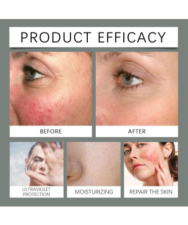 Face Sunscreen Cream Spf 30+ Sunscreen & Makeup Primer & Highlighter In One Moisturizing Suncream For Sensitive Skin Ultra Light Uv Protetion 28g - Buy Online on GoSupps.com