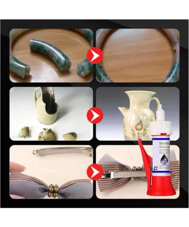 INHLUGLK Glue 5210 Met Oil Based Glue Powerful Solder Multi-Material Repair Adhesive for Shoes Plastic Wood Leather (2PCS) - Buy Online on GoSupps.com