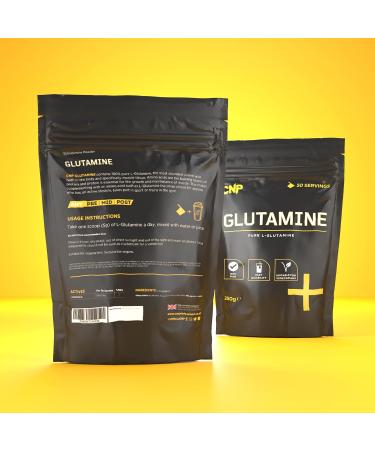 CNP Professional Glutamine 100% Pure L-Glutamine Powder 250g - Premium Quality - Buy Online on GoSupps.com