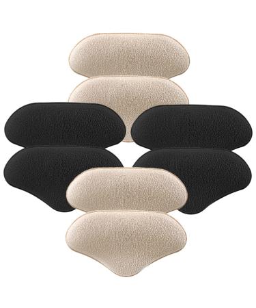 Hemoton 4 Pairs High Heels Heel Stickers Heel Cushions Big Shoes Heel Cushion Soft Foot Pads Heel Protectors Heel Protector for High Heel Shoes Protector Gasket Women's Comfortable