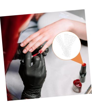 minkissy Nail Display Board Nail Tips Color Display Manicure Color Chart Nail Art Display Chart Nail Color Display Chart Clear Nail Polish Manicure Show Cards Plastic 3d Acrylic Mini 20x3.5cm As Shown 1 - Buy Online on GoSupps.com