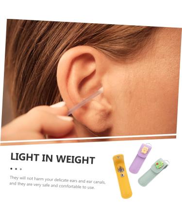 FRCOLOR 3 Sets Earpick & Blackhead Extractor | Silicone Ear Wax Picker & Pimple Tool Best Cleanser for Adults - Buy Online on GoSupps.com