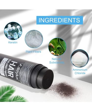 Natural Hair Fibers for Thinning Hair - Instant Thickening Solution for Men & Women - Buy Online on GoSupps.com