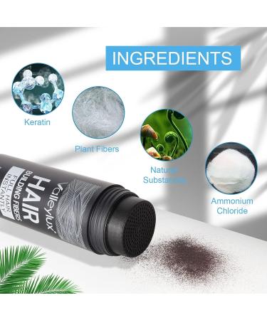 Natural Hair Fibers for Thinning Hair - Instant Thickening Solution for Men & Women - Brown - Buy Online on GoSupps.com