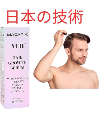 Macaria Herbal Pvt ltd Yuii Procapil & Redensyl natural Hair Serum for damaged hair Growth - Buy Online on GoSupps.com