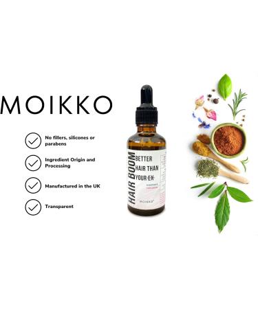 Hair Growth Oil 100% Natural with Castor Jojoba Avocado Hibiscus Argan Peppermint Basil Aloe Red Onion Clove & Rosemary - Promotes Thickness & Strength - Buy Online on GoSupps.com