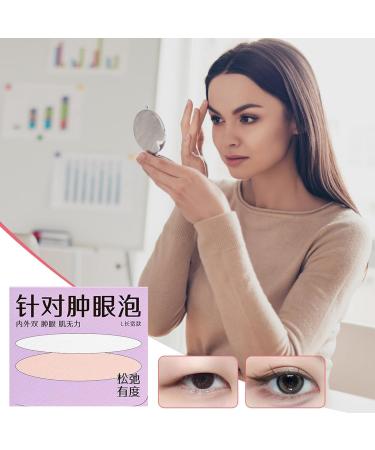 Eyelid Tape for Hooded Eyes Invisible - Long-lasting Eye Lid Lifters Invisible Waterproof Double Sided Tape - Professional Comfortable Eye Lid Contour Stickers for Natural Makeup - Buy Online on GoSupps.com