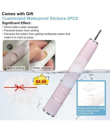 Waterproof Rubber Seal for Philips Sonicare Electric Toothbrush - Compatible with HX6100 HX682a HX686p HX2400 HX6810 HX6836 HX751v HX9690 - 1 Set - Buy Online on GoSupps.com