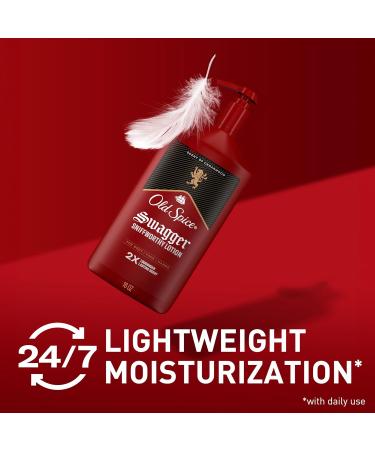 Old Spice Hand Face & Body Lotion for Men 24/7 Lightweight Moisturization with Amazing Scent Instant Absorption For All Skin Types Swagger with Cedarwood Scent 16 oz Swagger with Cedarwood 16 Fl Oz (Pack of 1) - Buy Online on GoSupps.com