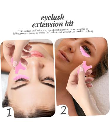 Buy Hemoton Eyelash Silicone Gasket Set - Pink Extend Plastic Triple | Best Quality for International Shipping - Buy Online on GoSupps.com