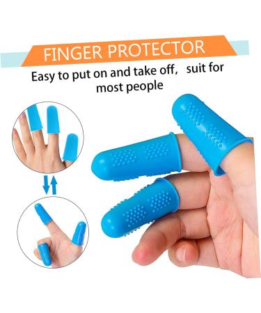 Toyvian 15pcs Finger Protectors | Latex & Silicone Finger Cots Sleeves & Caps - Non-Slip Tips for Crafts & DIY Projects - Buy Online on GoSupps.com