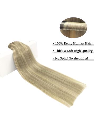 Buy Doores Clip-In Extensions - 60cm Real Hair Light Blonde Highlights 150g Remy 24 Inch 9 Pieces - Buy Online on GoSupps.com