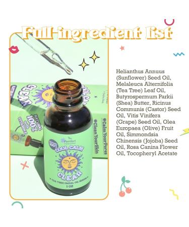 100% Natural Tea Tree Oil Serum for Acne Redness Relief & Sensitive Skin | Made in USA | 30ml - Cool Calm Clear - Buy Online on GoSupps.com