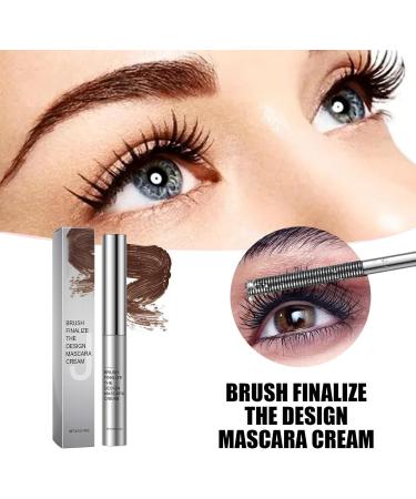 Washable Metal Rod Mascara - Waterproof Tubing Mascara Volume and Length Iron Wand Mascara Long Lasting Smudge-Proof Non Clumping Lengthening Fiber Lash Mascara Makeup for Women (Brown One Size) Brown 7 ml (Pack of 1) - Buy Online on GoSupps.com
