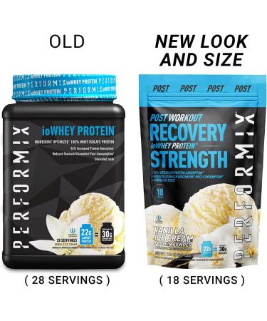Performix ioWHEY Protein Powder - Vanilla Ice Cream - 18 Servings - Buy Online on GoSupps.com