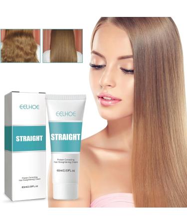Silky Smooth Hair Straightening Cream for Women - Protein Enriched Treatment - Buy Online on GoSupps.com