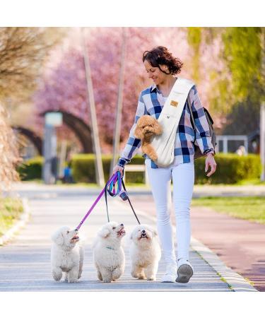 VRBabies Dog Carrier Bag for Small Dogs | Adjustable Thick Shoulder Straps | Light Gray Pet Travel Bag - Buy Online on GoSupps.com