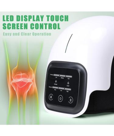 Vipush Heated Infrared Knee Massager - Portable Wireless Pain Relief USB Rechargeable with LED Screen | Perfect for Home Office Travel | Ideal Birthday Gift for Parents - Buy Online on GoSupps.com