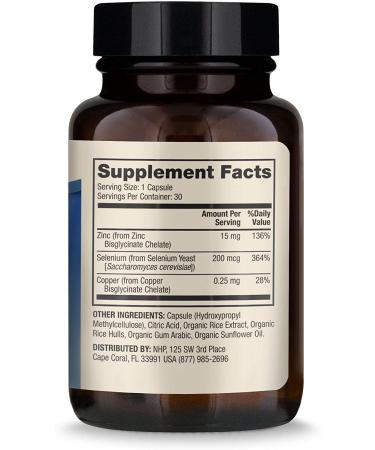Dr. Mercola Zinc Plus Selenium - 30 Capsules for Immune Support - Buy Online on GoSupps.com