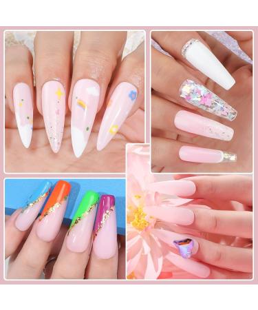 Morovan Poly Gel Nail Builder Pink 60ml - Trendy Salon Nail Art Design & Extension Gel for Beginners and Professionals - Buy Online on GoSupps.com