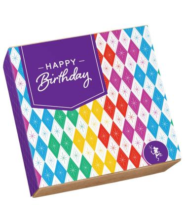 Fairytale Brownies Birthday Magic Morsel 24 Individually Wrapped Gourmet Chocolate Food Gift Basket - 1.5 Inch x 1.5 Inch Bite-Size Brownies - 24 Pieces - Item CB424 24 Piece Assortment - Buy Online on GoSupps.com