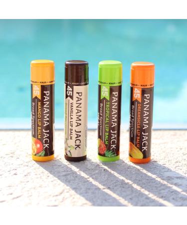 Panama Jack SPF 4 & 8 Sunscreen Lotions & SPF 45 Lip Balms Bundle - Buy Online on GoSupps.com
