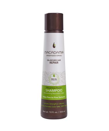 Macadamia Professional Hair Care Sulfate - Paraben Repair Hair Shampoo  Sheer Pecan  10 Fl Oz