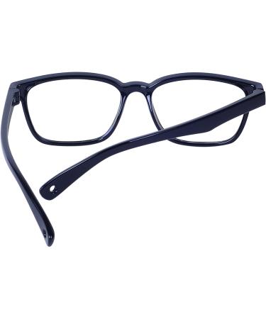 JoXiGo Kids Computer Glasses Against Blue Light (Ages 3-7) | Includes Strap & Case - Black - Buy Online on GoSupps.com