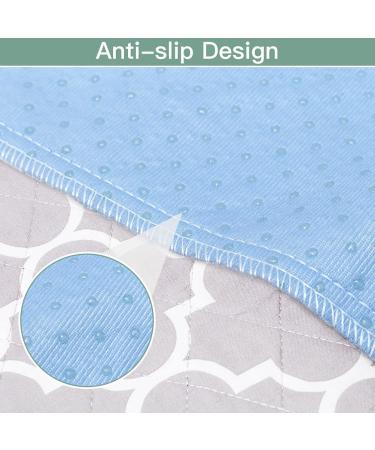 OUTCREATOR 2Pack Waterproof Bed Pads (56x34 Inches) for Incontinence - Machine Washable, Absorbent, Anti-Slip Mattress Protector - Ideal for Toddlers, Kids, Adults, and Pets - Gray - Buy Online on GoSupps.com