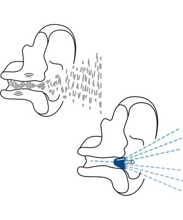 Flare Calmer Pro Mini: Ear Plugs Alternative for Noise Reduction - Soft Reusable Silicone with Aluminum Core - Premium Black Ice - Buy Online on GoSupps.com