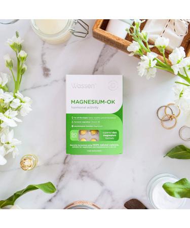 Women's Monthly Cycle Support: Magnesium OK Vitamins & Minerals - 90 Tablets - Buy Online on GoSupps.com