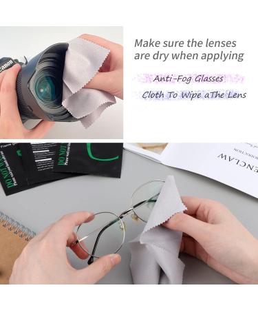 JSMTKJ Anti-Fog Cloth for Glasses - 30 Reusable Cleaning Wipes for Anti-Fogging Motorcycle Helmets Camera Lenses & Eyewear - Buy Online on GoSupps.com