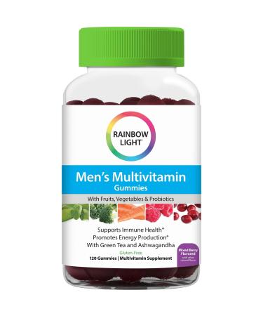 Rainbow Light Men's Multivitamin Mixed Berry 120 Gummies