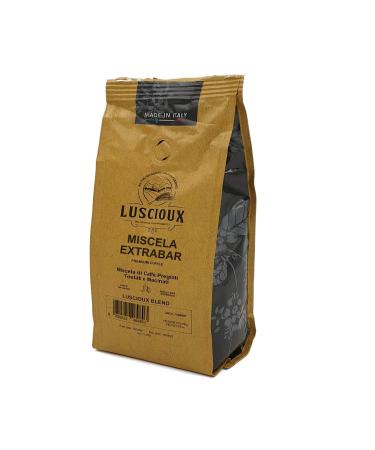 Luscioux EXTRABAR ground coffee - 4 x 250 gr | A lively and aromatic blend that stands out for its body and elegance