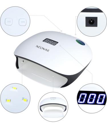 N ONAIL 36W/48 LED Lamp with LCD Display - Premium Nail UV Light for Gel and Polish Fast Drying International Shipping Available - Buy Online on GoSupps.com
