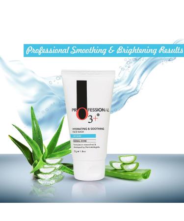 Shop O.3+ Hydrating & Soothing Face Wash - Aloe Vera & Cucumber Extracts | 50g | Best for Glowing Skin - Buy Online on GoSupps.com