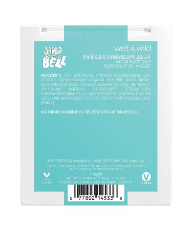 Wet n Wild Saved By The Bell Highlighter + Illuminator Glow Face Duo - Cruelty-Free Makeup - Buy Online on GoSupps.com