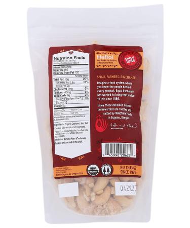 Buy Equal Exchange Organic Roasted Salted Cashews 8 oz - Healthy Snack Option - Buy Online on GoSupps.com