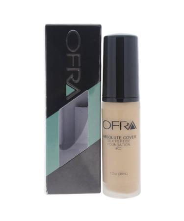 Ofra Absolute Cover Silk Peptide Foundation for Women # 2 1 Ounce # 2 1 Ounce