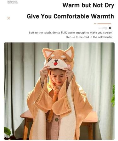 Cuddly Blanket with Sleeves Warm & Cozy Wearable Throw for Adults | Perfect Gift for Women & Kids | #1 Soft Blanket - Buy Online on GoSupps.com