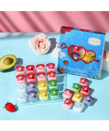 16 Pcs Lip Sleeping Mask Kit Moisturizing Lip Balm for Lips Repair to Prevent Dry Cracked Lips Tinted Lip Balm for Men and Women Fragrances - Buy Online on GoSupps.com