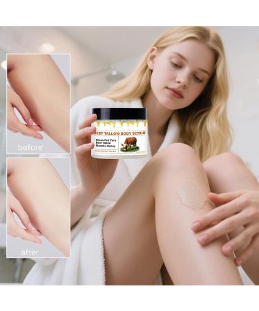  G n rique Body Scrub Skin Exfoliator 200g Natural Brightening Formula with Moisturizing Effect Gentle Cleaning Product for Women Home Travel Daily Skincares Routine 2.76x2.76x2.36 inch - Buy Online on GoSupps.com