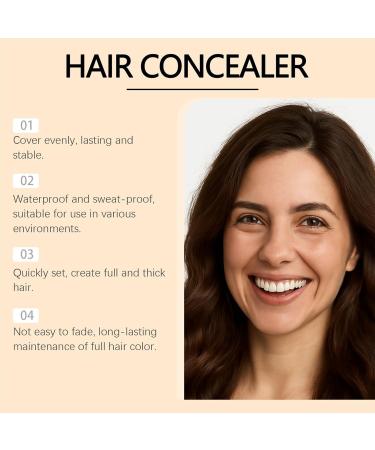 Hair Camouflage For Women Gray Tones And Thin Hair Covering Cream50 Grams Long Lasting Water Resistant Makeup For Home Use Seniors Elderly Men Women - Buy Online on GoSupps.com