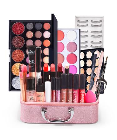 Joyeeee make-up gift set make-up set professional beauty make-up set with eyeshadow lip gloss rouge concealer etc. multifunctional cosmetics products kit for teenage girls#1 type-a